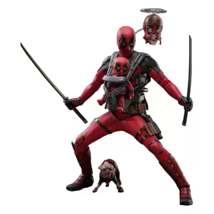 Deadpool & Wolverine Movie Masterpiece akcijska figura 1/6 Deadpool 31 cm termékfotója