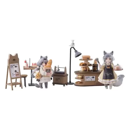 Decorated Life Collection PVC Kipić Tea Time Cats - Cat Town Bakery Staff & Customer Set 12 cm fotografija proizvoda