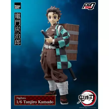 Demon Slayer Kimetsu no Yaiba FigZero akcijska figura 1/6 Tanjiro Kamado 27 cm termékfotója