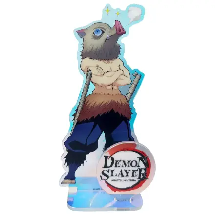 Demon Slayer: Kimetsu no Yaiba akrilni stalak Inosuke holografski 16 cm fotografija proizvoda