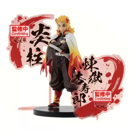 Demon Slayer Kimetsu no Yaiba Kyojuro Rengoku figura 17 cm termékfotója