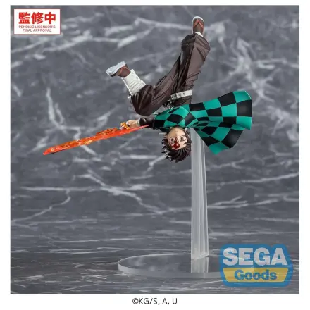 Demon Slayer: Kimetsu no Yaiba Luminasta PVC figura Tanjiro Kamado Hinokami Kagura Setting Sun Transformation 15 cm fotografija proizvoda