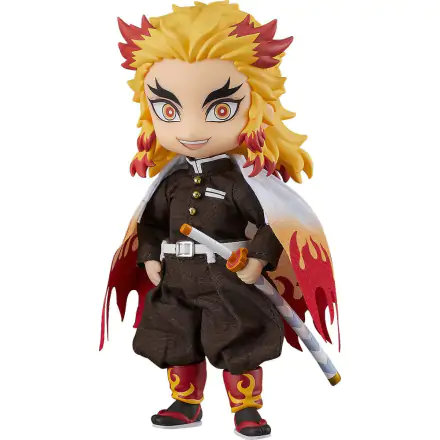 Demon Slayer: Kimetsu no Yaiba Nendoroid Doll Figura Kyojuro Rengoku 14 cm termékfotója