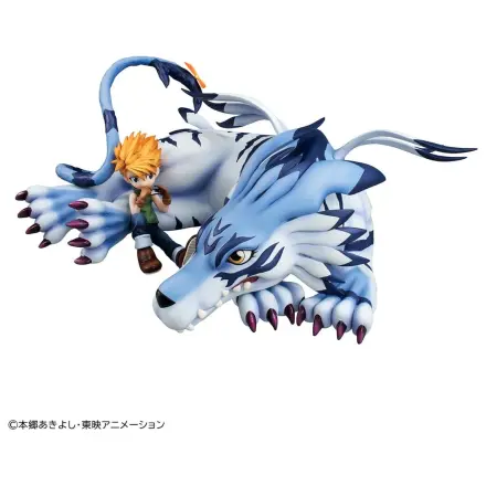 Digimon Adventure G.E.M. Serija PVC figura Garurumon & Ishida Yamato 25 cm (Ponovi) fotografija proizvoda
