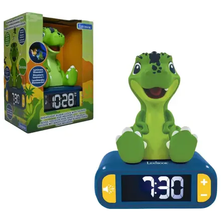 Dinosaur 3D noćno svjetlo digitalna budilica fotografija proizvoda