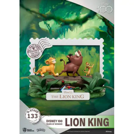 Disney 100 Years of Wonder D-Stage PVC diorama Kralj lavova 10 cm fotografija proizvoda
