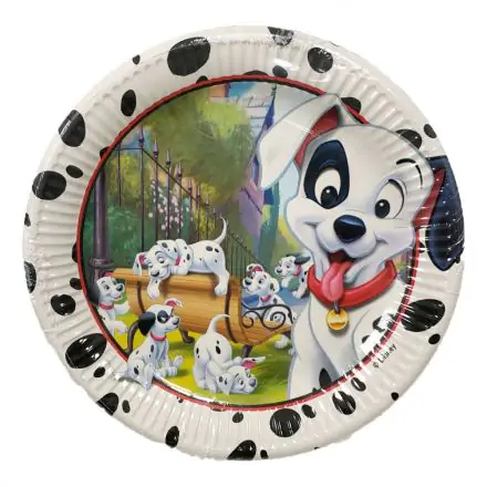 Disney 101 Dalmatians, tanjuri za štenad 8 komada 23 cm fotografija proizvoda