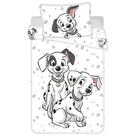 Disney 101 Dalmatians Bijela navlaka za poplun za malu i predškolsku djecu fotografija proizvoda
