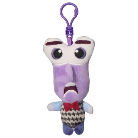 Disney Inside Out Fear 3D plišana figura s vješalicom, privjesak za torbu 12 cm fotografija proizvoda