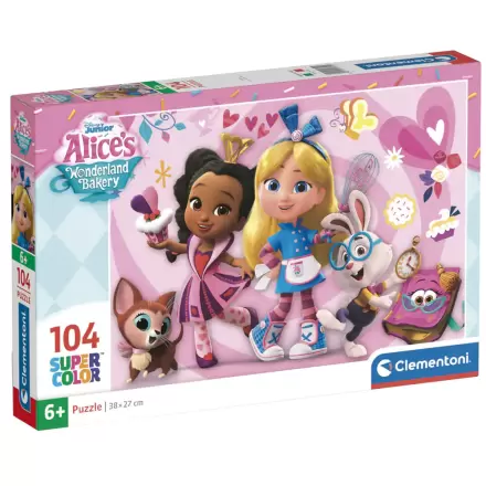 Disney Alice Wonderland Bakery puzzle 104 komada termékfotója