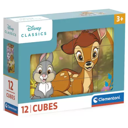 Disney Bambi kockasta slagalica 12 kom termékfotója