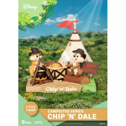 Disney D-Stage Campsite Series PVC diorama Chip & Dale Special Edition 10 cm fotografija proizvoda
