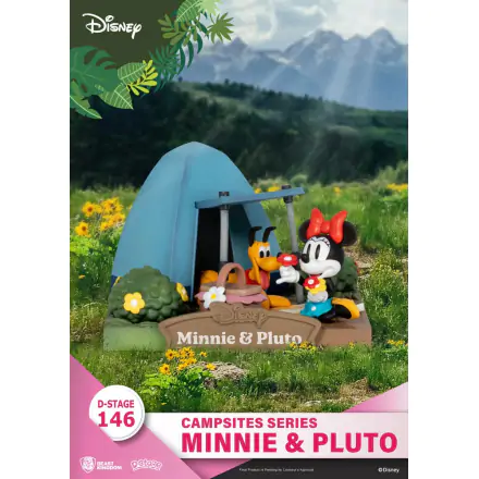 Disney D-Stage Campsite Series PVC Diorama Mini & Pluto 10 cm fotografija proizvoda