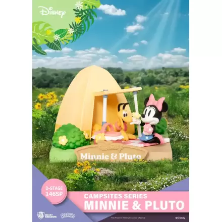 Disney D-Stage Campsite Series PVC diorama Mini & Pluto Special Edition 10 cm fotografija proizvoda