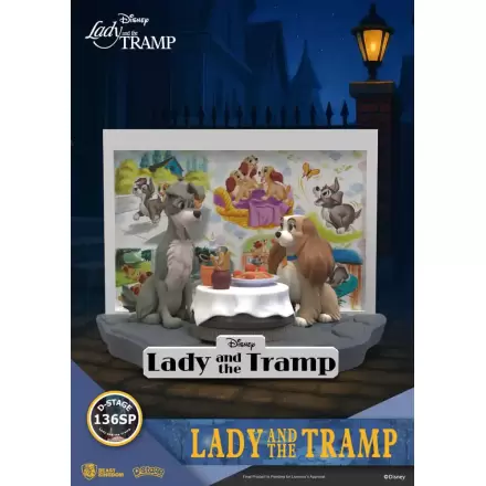 Disney D-Stage PVC kipić Lady and the Tramp 12 cm fotografija proizvoda