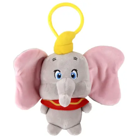 Disney Dumbo siva 3D plišana figura s vješalicom, privjesak za torbu 13 cm fotografija proizvoda