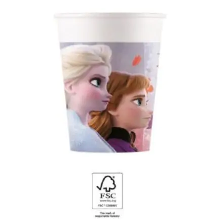 Disney Frozen II, Frozen papirnate čaše 8 komada 200 ml FSC fotografija proizvoda