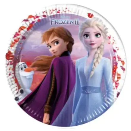 Disney Frozen II papirnati tanjuri 8 komada 23 cm FSC fotografija proizvoda