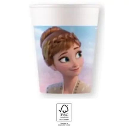 Disney Frozen II Wind Spirit papirnate čaše 8 komada 200 ml FSC fotografija proizvoda