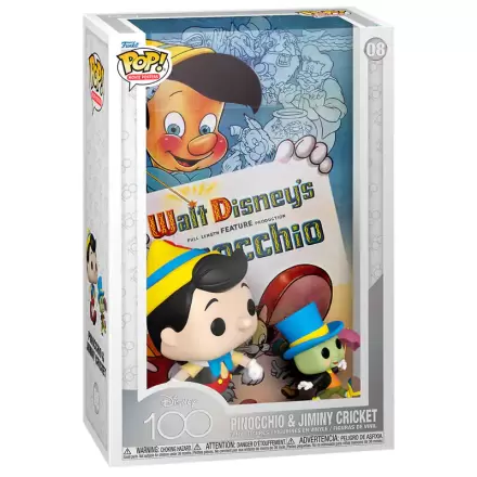 Disney POP! Filmski poster & Figura Pinocchio 9 cm fotografija proizvoda