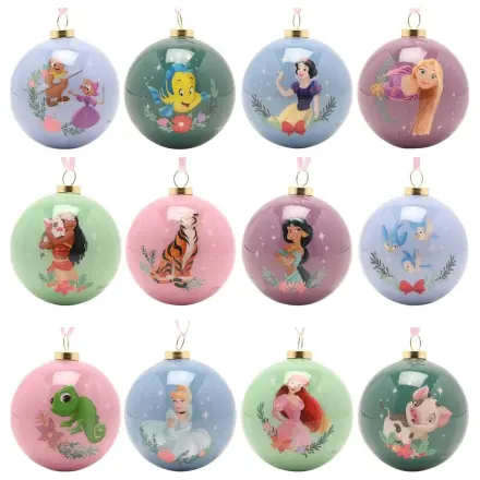 Disney Princess Set od 12 božićnih kuglica fotografija proizvoda