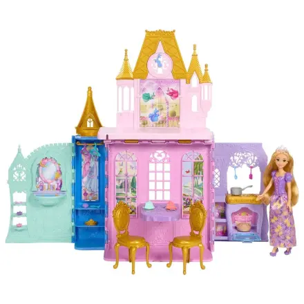 Disney Princess Rapunzel lutka i dvorac Close & Carry set za igru fotografija proizvoda