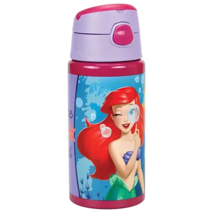 Disney Princess Ariel Fairytale aluminijska boca za vodu sa slamkom i kukom 500 ml fotografija proizvoda