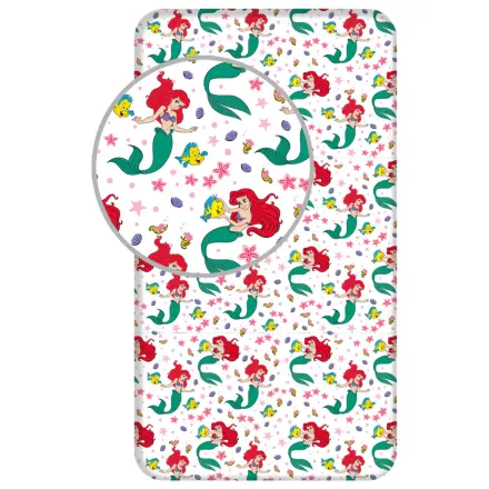 Disney Princess Ariel Plahta s gumicom 90x200 cm fotografija proizvoda