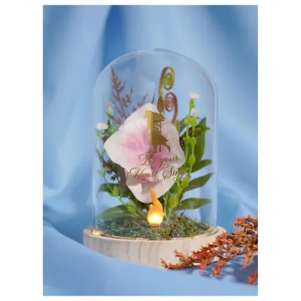 Disney Princess Moana Cvjetno zvono s neonskim svjetlom fotografija proizvoda