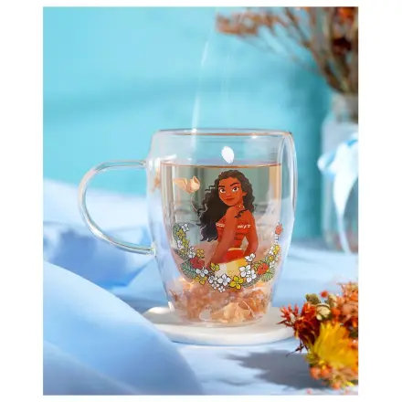Disney Princess Moana staklena čaša sa suhim cvijećem 300 ml fotografija proizvoda