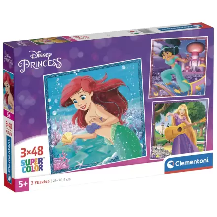 Disney Princess puzzle 3x48 dijelova termékfotója