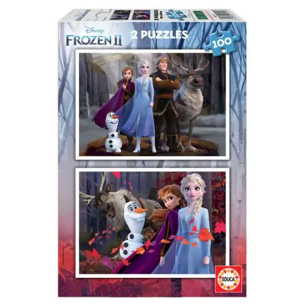 Disney Frozen 2 puzzle 2x100 kom termékfotója