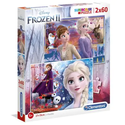 Disney Frozen 2 puzzle 2x60 komada termékfotója