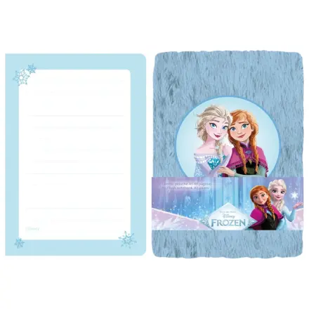 Disney Frozen A5 plišana bilježnica fotografija proizvoda