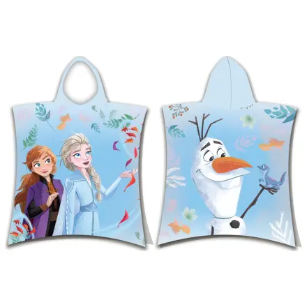 Disney Frozen Plavi ručnik za plažu Pončo fotografija proizvoda