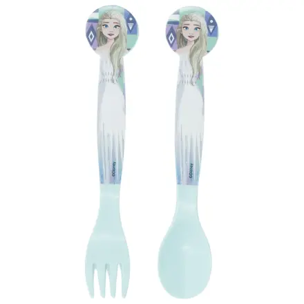 Disney Frozen Ice Magic plastični set pribora za jelo - 2 komada fotografija proizvoda