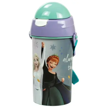 Disney Frozen Idyllic plastična boca sa slamkom i kukicom 500 ml fotografija proizvoda