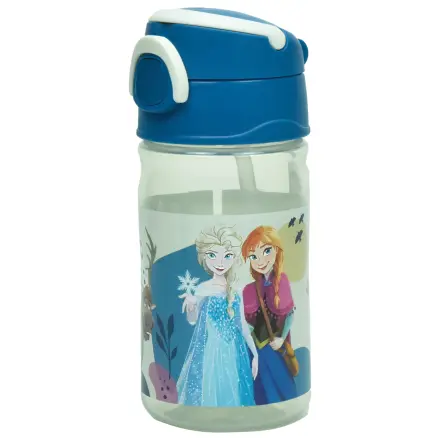 Disney Frozen Together plastična boca sa slamkom i vješalicom 350 ml fotografija proizvoda