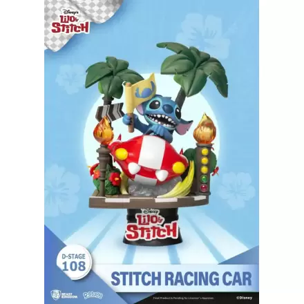 Disney: Lilo & Stitch - Stitch trkaći auto PVC diorama termékfotója