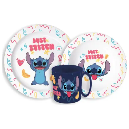 Disney Lilo & Stitch Palms Set za večeru, set od mikro plastike sa šalicom 265 ml fotografija proizvoda