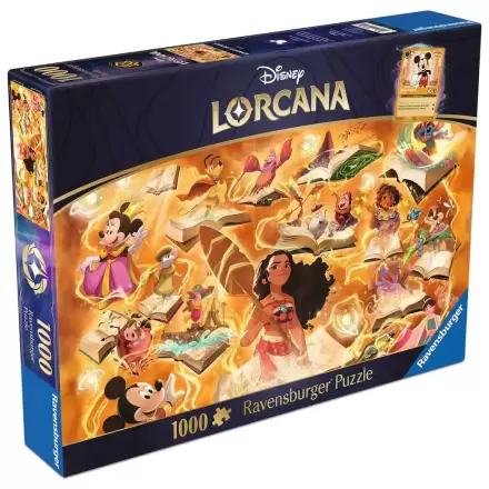 Disney Lorcana Jigsaw Puzzle Glimmers of the Realm: Amber (1000 dijelova) fotografija proizvoda