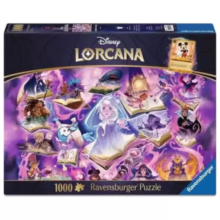 Disney Lorcana Jigsaw Puzzle Glimmers of the Realm: Amethyst (1000 dijelova) fotografija proizvoda