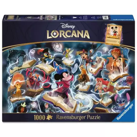 Disney Lorcana Jigsaw Puzzle Glimmers of the Realm: Steel (1000 dijelova) fotografija proizvoda