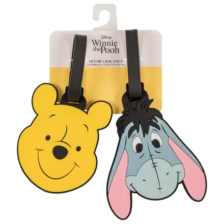 Disney Winnie the Pooh set od 2 etikete za prtljagu fotografija proizvoda