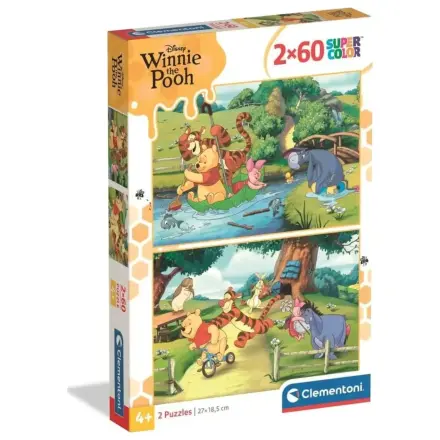 Disney Winnie the Pooh Funny Day 2x60 komada puzzle fotografija proizvoda