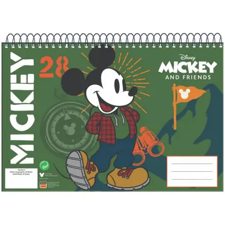Disney Mickey A/4 Spiralni blok za skiciranje, 30 listova fotografija proizvoda
