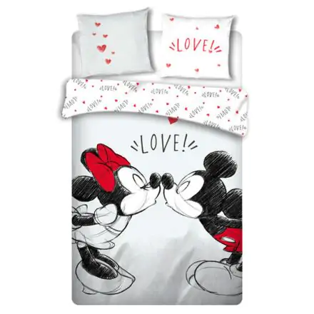 Disney Mickey i Minnie Love navlaka za poplun krevet 135 cm fotografija proizvoda