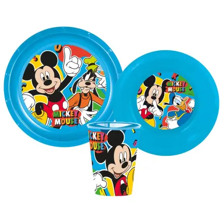 Disney Mickey Cool Summer set posuđa za jelo, plastični set fotografija proizvoda