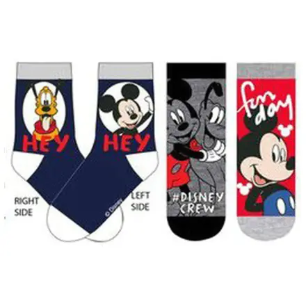 Disney Mickey Crew dječje čarape 27/30 fotografija proizvoda