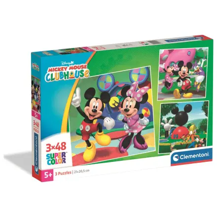 Disney Mickey Mouse Club House puzzle 3x48 komada fotografija proizvoda